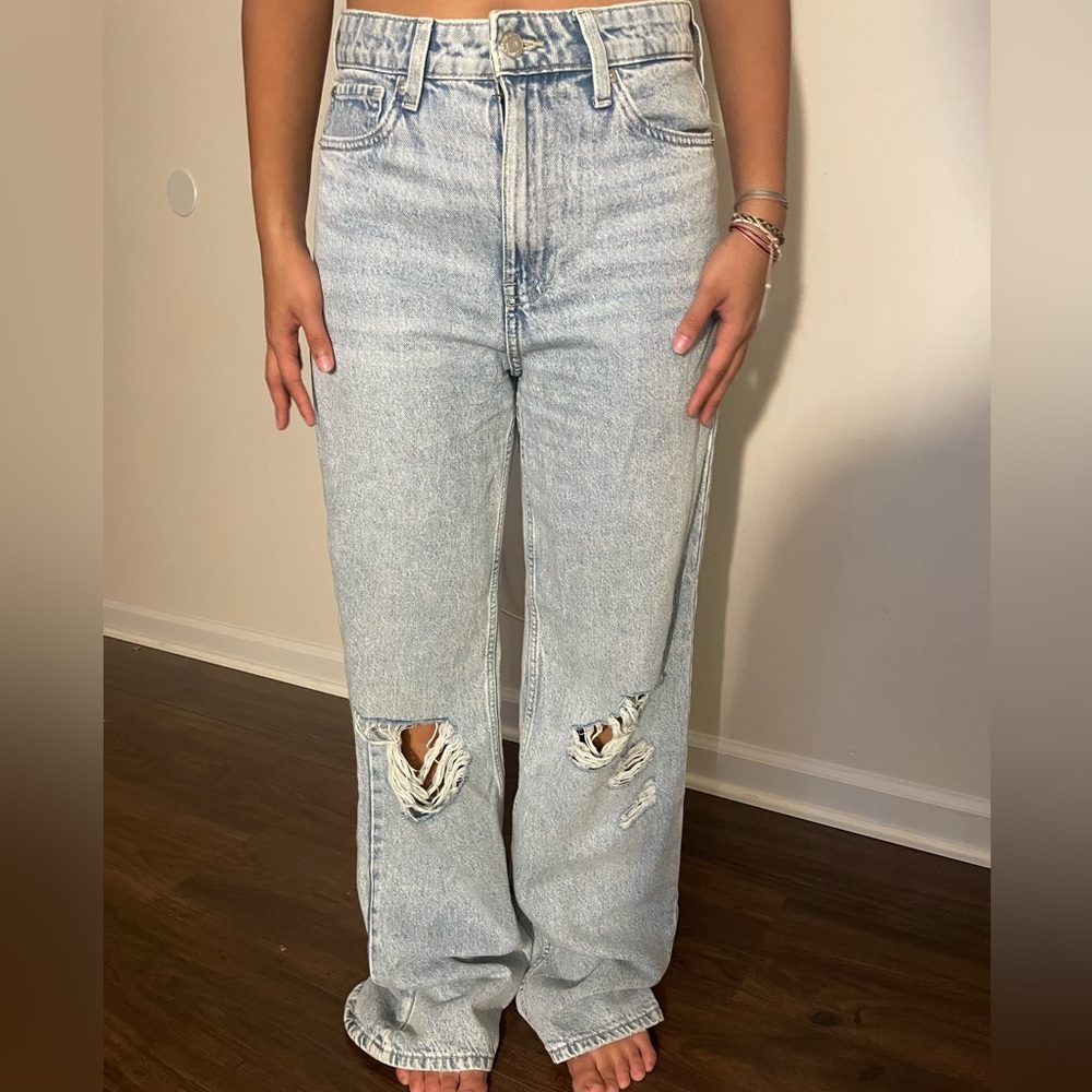 H&M Jeans Lose Straight High Waisted